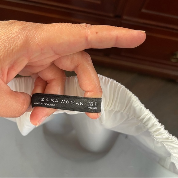 Zara white off the shoulder blouse - Picture 3 of 6